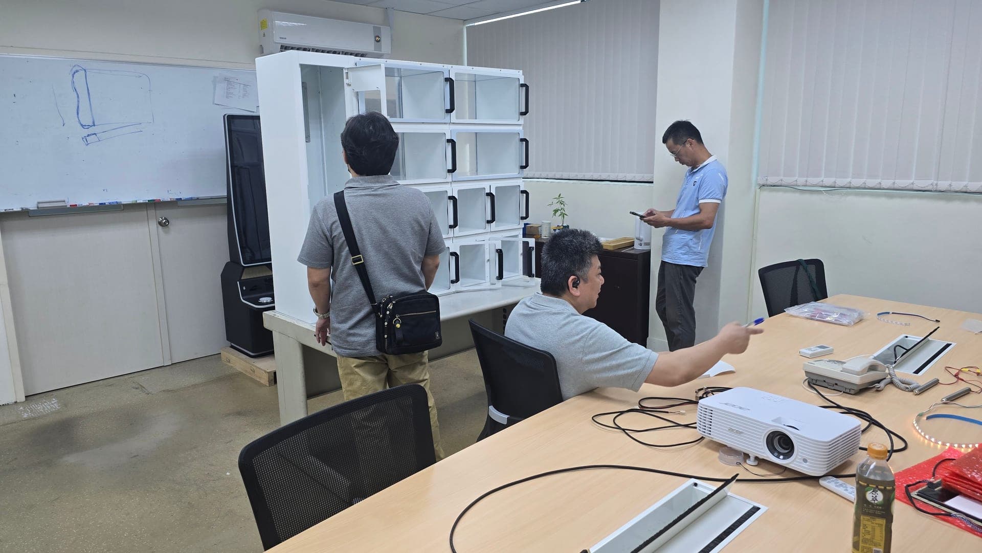 90天開發:原型機簡報現場